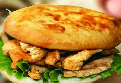 里脊肉饼